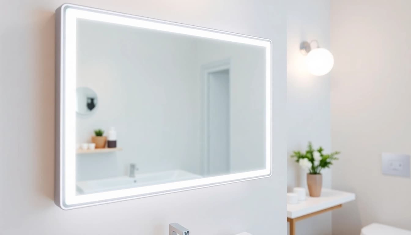 Enhance your space with a stunning elegant led mirror that elevates your bathroom decor.
