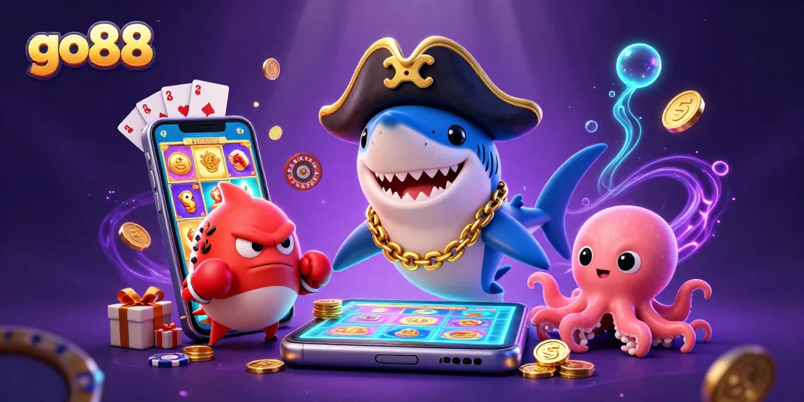 Play exciting games with go88's captivating casino characters and dynamic visuals.