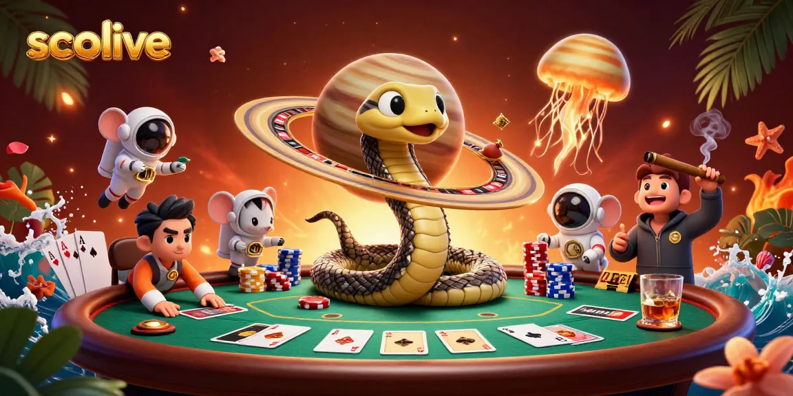 Experience thrill at Socolive with innovative bets in a vibrant 3D casino scene.