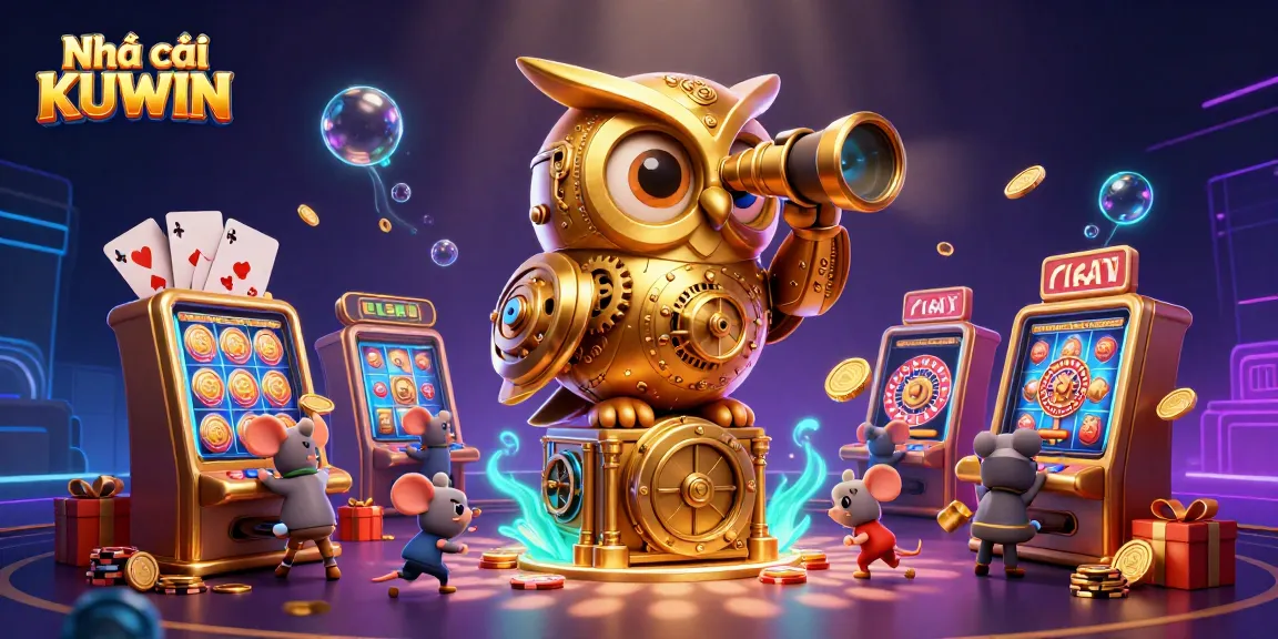 Experience thrilling gaming action at Nhà cái KUWIN with immersive casino scenes.