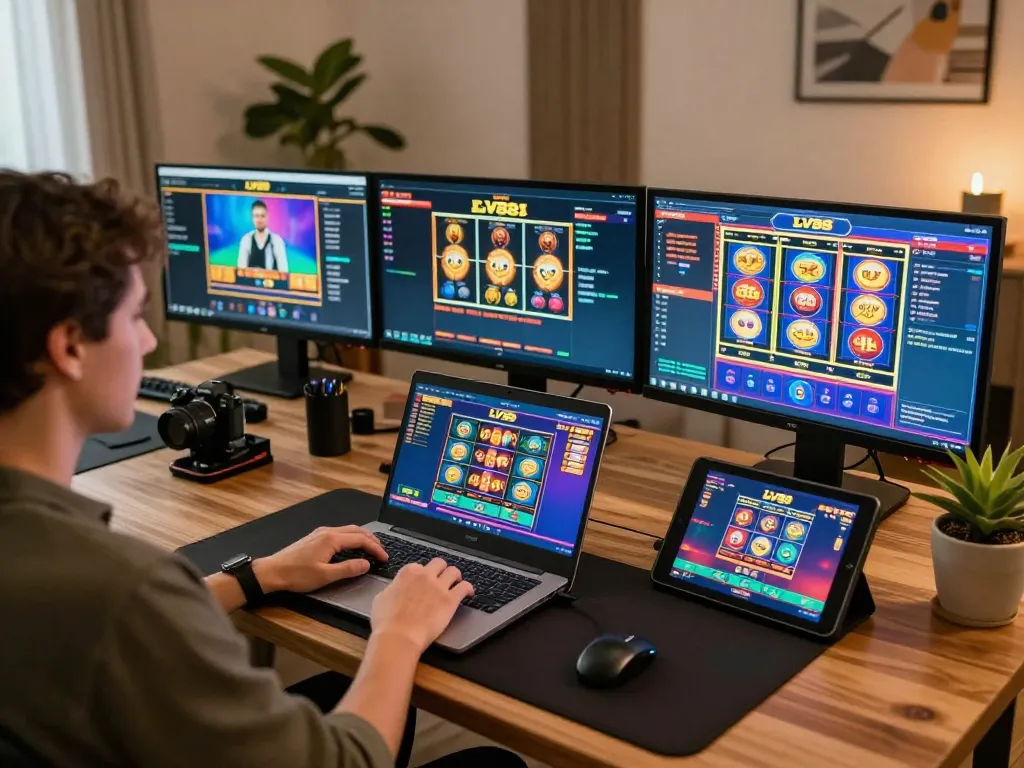 Experience the thrill of winning at LV88 while playing online casino games