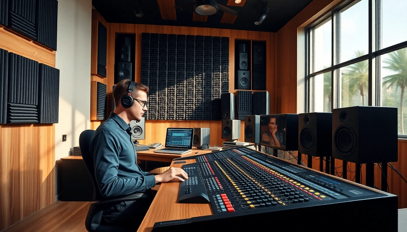 Offering expert online mastering services in a dynamic studio environment.