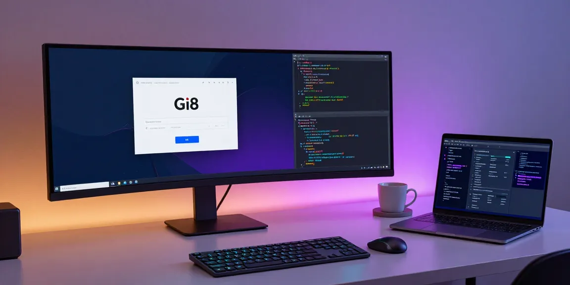 Gi8 đăng nhập interface for secure software development and cloud services