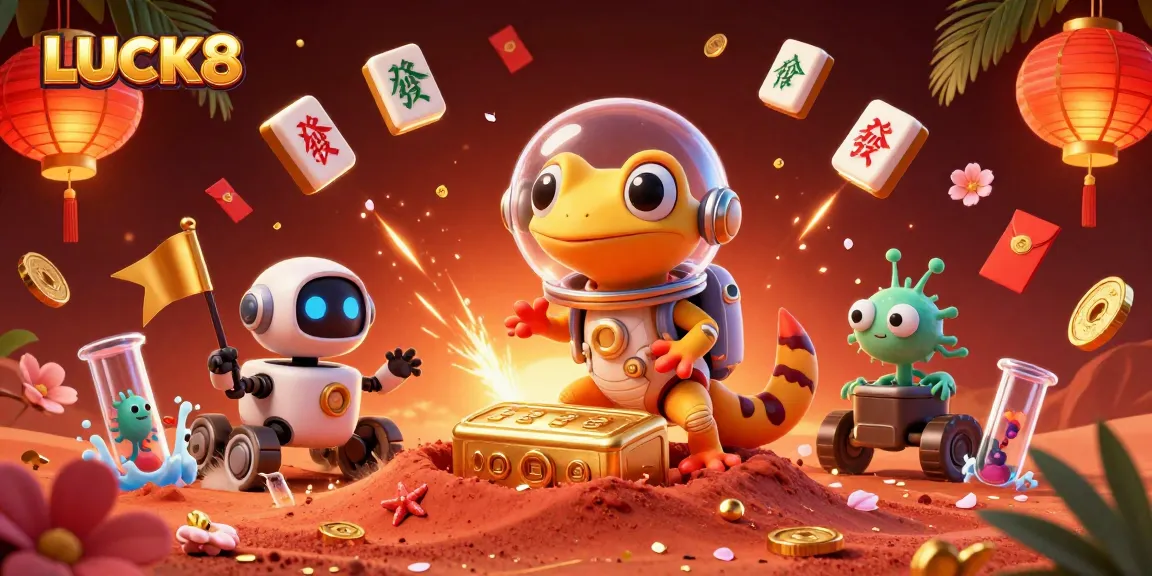 LUCK8 invites players to enjoy thrilling casino adventures with vibrant characters and exciting gaming elements!
