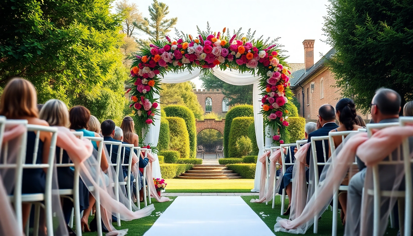 Capture the essence of the Best Wedding Venue Jacksonville with a stunning outdoor ceremony.