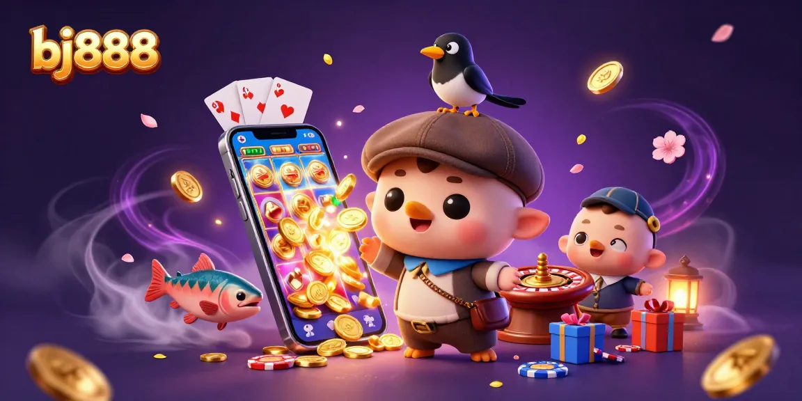 Experience the thrill of bj888 with colorful games, friendly characters, and exciting rewards!