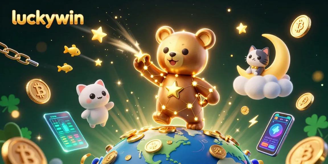 Experience the luckywin gaming adventure with dazzling coin scooping during online casino fun.